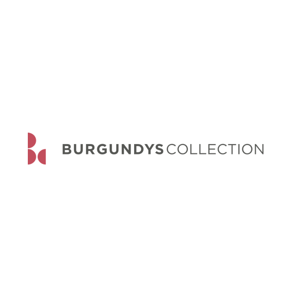 Burgundyscollection luxury brand marketing logo sized